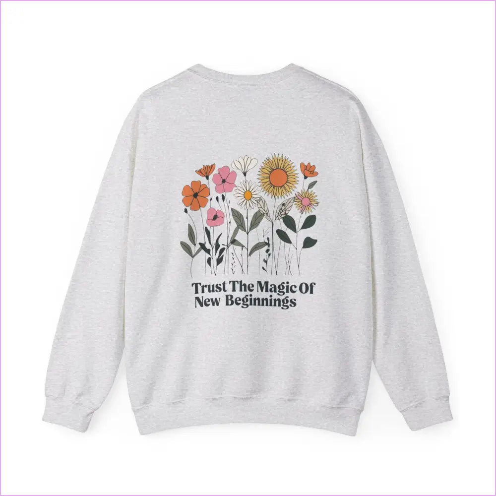 Trust The Magic Of New Beginnings Crewneck - Sweatshirt