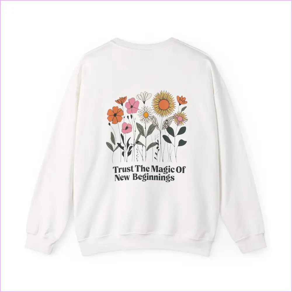 Trust The Magic Of New Beginnings Crewneck - Sweatshirt
