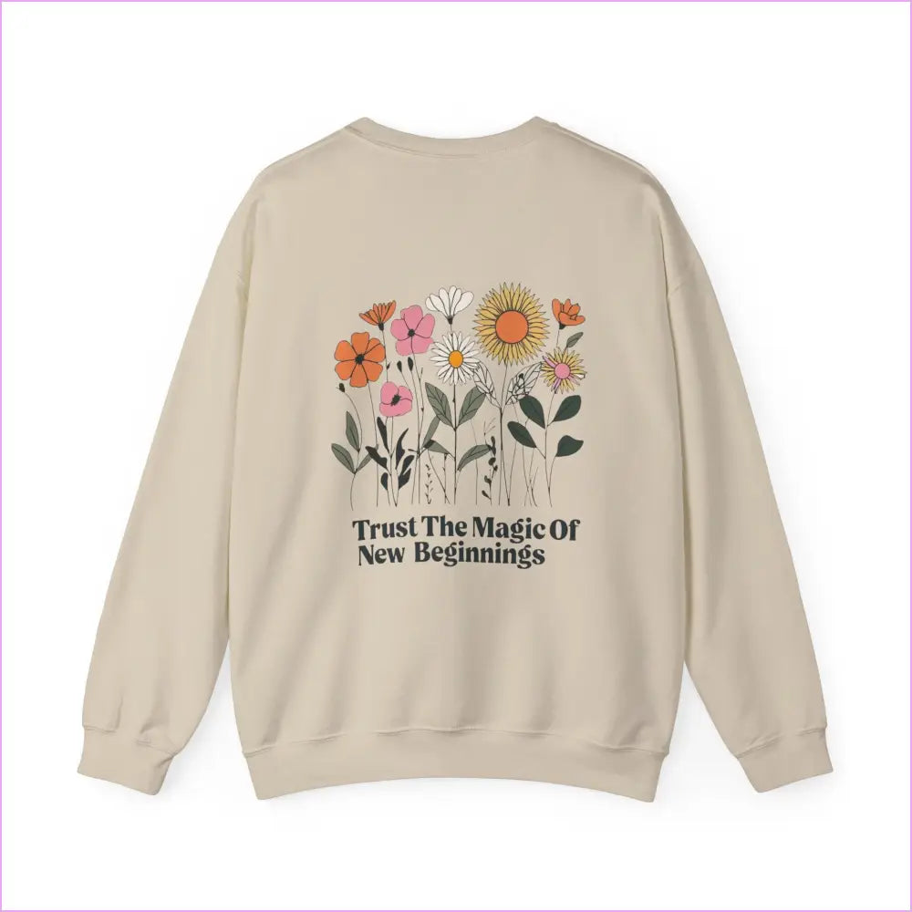 Trust The Magic Of New Beginnings Crewneck - Sweatshirt