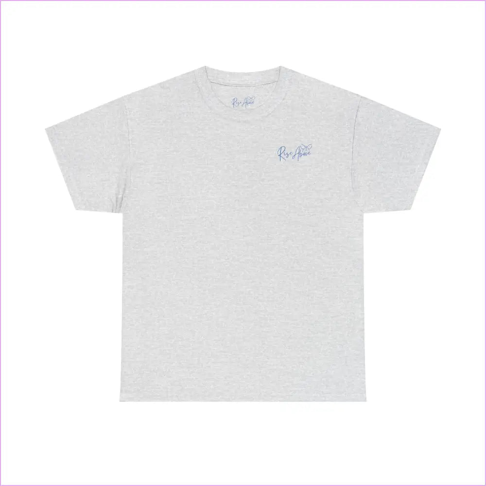 Unisex Heavy Cotton Tee - ’All is Not Lost’ Botanical Design - Ash / S - T-Shirt