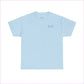 Unisex Heavy Cotton Tee - ’All is Not Lost’ Botanical Design - Light Blue / S - T-Shirt