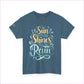 Unisex Heavy Cotton Tee - ’The Sun Always Shines After the Rain’ Inspirational Shirt - T-Shirt