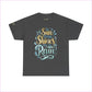 Unisex Heavy Cotton Tee - ’The Sun Always Shines After the Rain’ Inspirational Shirt - Dark Heather / S - T-Shirt