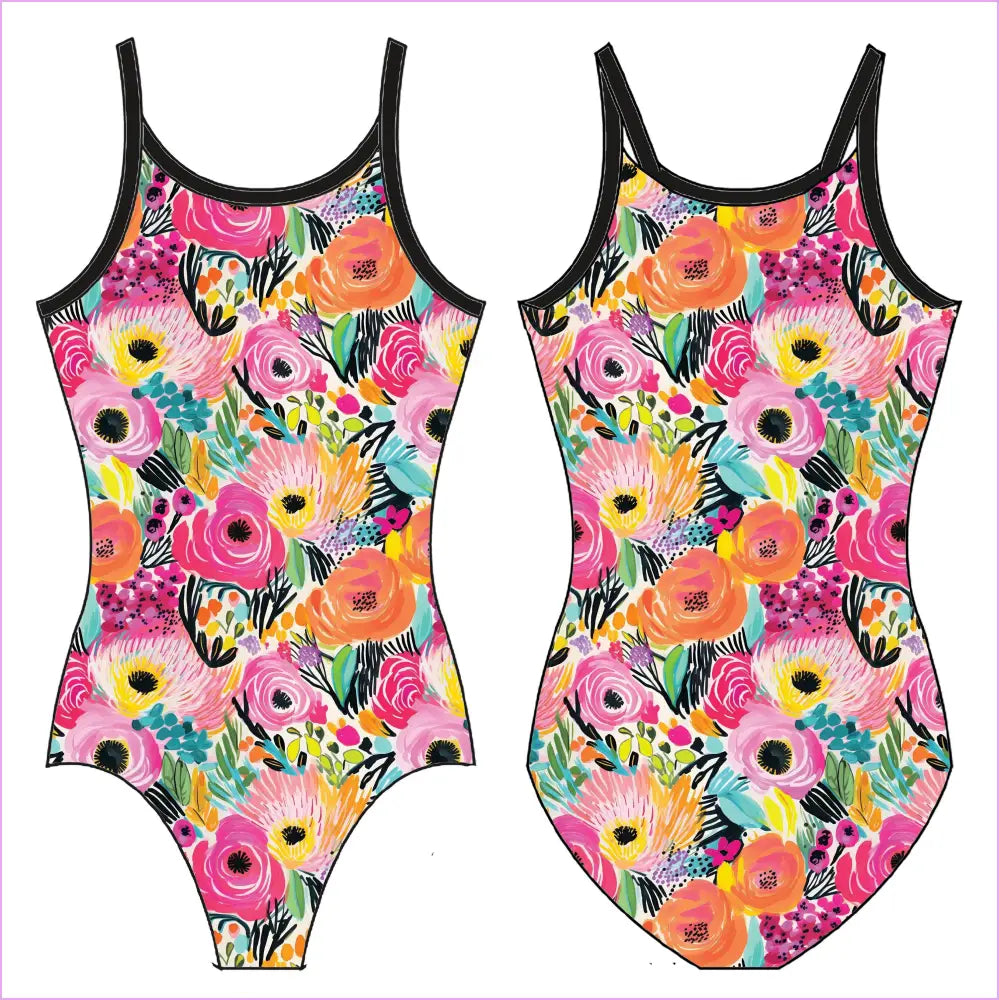 VIBRANT GYMNASTICS LEOTARD - GYMNASTICS LEOTARDS
