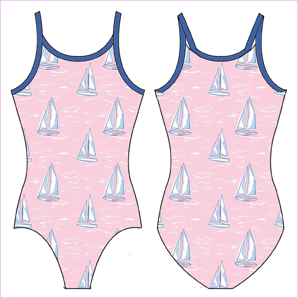 VICTORY SAIL GYMNASTICS LEOTARD - GYMNASTICS LEOTARDS