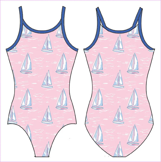 VICTORY SAIL GYMNASTICS LEOTARD - GYMNASTICS LEOTARDS