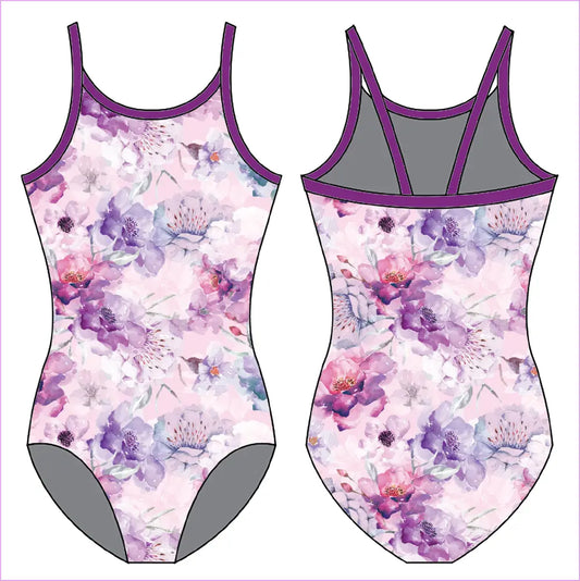 VIOLET GYMNASTICS LEOTARD - GYMNASTICS LEOTARDS