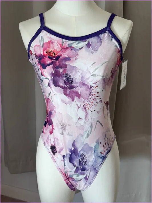 VIOLET GYMNASTICS LEOTARD - GYMNASTICS LEOTARDS
