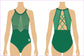 VORTEX VERDE SLEEVELESS GYMNASTICS COMPETITION LEOTARD - GYMNASTICS LEOTARDS