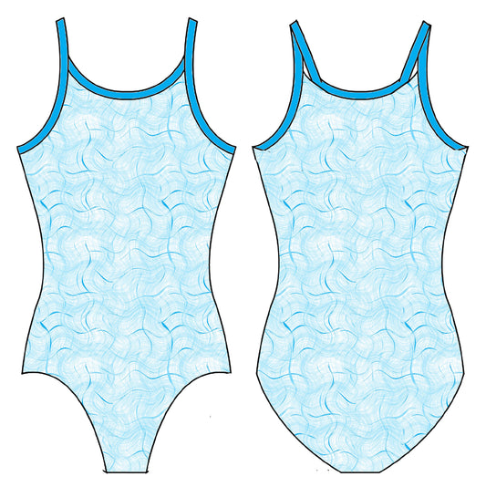 WAVES GYMNASTICS LEOTARD