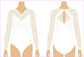 WHITE ELEGANCE GYMNASTICS COMPETITION LEOTARD - GYMNASTICS LEOTARDS