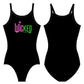 WICKED LOGO GYMNASTICS LEOTARD