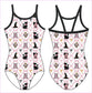 WITCHES TRELLIS GYMNASTICS LEOTARD - GYMNASTICS LEOTARDS