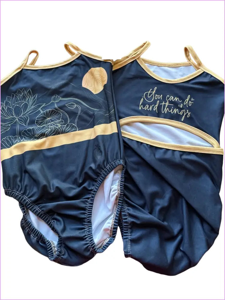 YOU CAN DO HARD THINGS GYMNASTICS LEOTARD - GYMNASTICS LEOTARDS