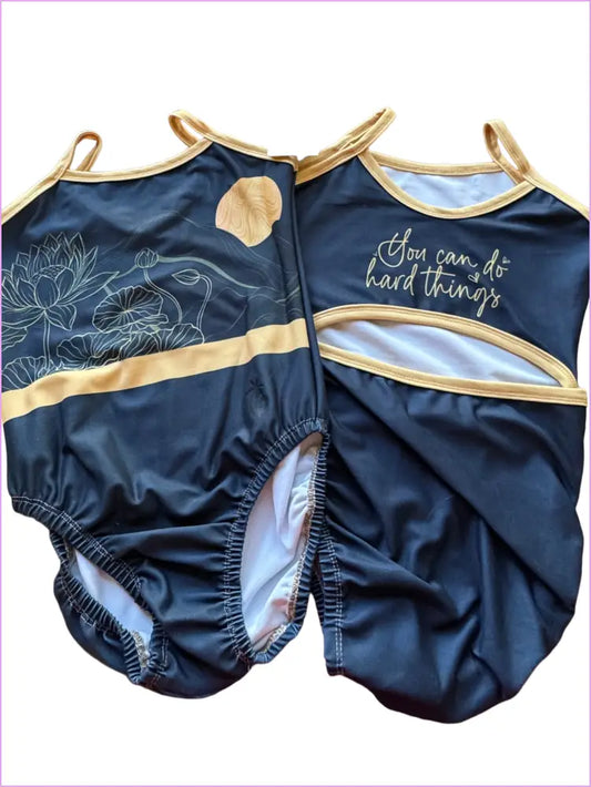 YOU CAN DO HARD THINGS GYMNASTICS LEOTARD - GYMNASTICS LEOTARDS