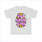 You Grow Girl Floral Unisex Heavy Cotton Tee - Ash / S - T-Shirt