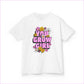 You Grow Girl Kids Heavy Cotton Tee - Floral Design T-Shirt for Girls - Kids clothes